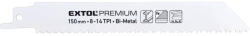 Extol prémium szablyafűrészlap klt. , 3db, Bosch befogás, 150 mm, 8-14T, Bimetal, fém anyagokhoz, durva vágás (8806205)