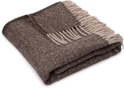 Vlnka Takaró birkagyapjúval Woolee, barna ágynemű méretek 135x200