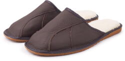 Vlnka Férfi bőr papucs birka gyapjúval József felnőtt cipő méret 41
