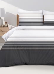 Greno Lenjerie de pat din bumbac BIELBAW PREMIUM BIANCO NERO: 160x200 (PL-BWP-BIAN 160x200) Lenjerie de pat