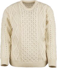 Vlnka Női kerek nyakú gyapjúpulóver, nude ruházat méretei XXL