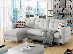 Vox bútor Scandi sarokkanapé, szürke melange Balos