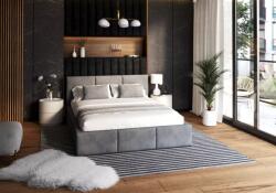 VOX bútor Crocus franciaágy 160x200 Paris Steel