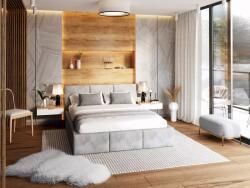 VOX bútor Crocus franciaágy 160x200 Paris Light Grey