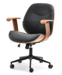 Vox bútor RAY forgófotel, fekete-dió