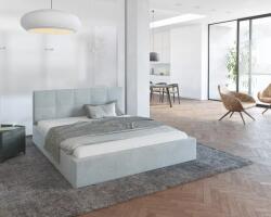 VOX bútor Corinna franciaágy 120x200 Paris Light Grey