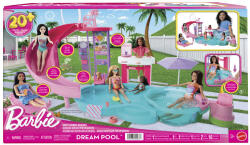 Mattel Barbie medencés buli