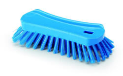 IGEAX élelmiszeripari ergonómikus kézi súroló kefe kék 0, 5mm közepes sörtével