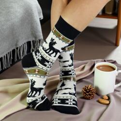 Aura Via Mikulásos-Karácsonyi rénszarvasos FÉRFI zokni 39-42 102485