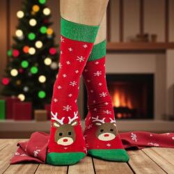 Aura Via Mikulásos-Karácsonyi rénszarvasos FÉRFI zokni 43-46 102601