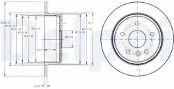 DELPHI Brzdový kotúč DELPHI BG3178 (BG3178)