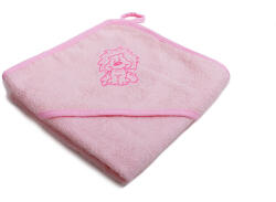 Vaganza Fürdőlepedő hímzett 110×110 - Rózsaszín/Pink/Oroszlán (5999120506019)