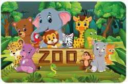 Carbotex Állatos Zoo tányéralátét 43x28 cm (ARJ097165)