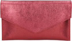 Italia Női bőr labdatáska Italia Fiola - burgundia