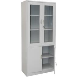 Plus Mobilier Dulap metalic Premium Asamblat Medicamente si Instrumente medicale 800x400x1800 mm (LxlxH), PLUS (61003829) Dulap arhivare