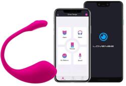 Lovense Vibrator Lovense Lush 2 Bluetooth Control Free App Silicon Roz Vibrator