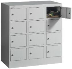  DULAP METALIC PASTRARE VALORI CU 12 COMPARTIMENTE MINI, 900x500x900 mm (LxlxH), FIRST (98115708) Dulap arhivare