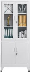 Plus Mobilier Dulap metalic Premium Asamblat Medicamente si Instrumente medicale cu picioare 800x400x1920 mm (LxlxH), PLUS (61003830) Dulap arhivare