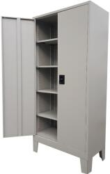Plus Mobilier Fiset metalic Premium 4 rafturi si picioare, 900x400x1920 mm (LxlxH), 50 kg/polita, neasamblat, PLUS (61003832) Dulap arhivare