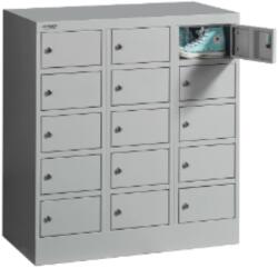  DULAP METALIC PASTRARE VALORI CU 15 COMPARTIMENTE MINI, 900x500x900 mm (LxlxH), FIRST (98115709) Dulap arhivare