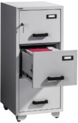  CLASIFICATOR METALIC IGNIFUG (ANTIFOC) CU 3 SERTARE 545x653x1233 mm (LxlxH) (98115706) Dulap arhivare