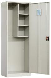 Plus Mobilier Dulap metalic Premium curatenie AC60, 600x400x1800 mm (LxlxH), neasamblat, inchidere 3 puncte, PLUS (61003802) Dulap arhivare