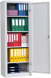 Plus Mobilier Fiset metalic 4 rafturi ASAMBLAT A60, 600x400x1800 mm (LxlxH), 50 kg/polita, inchidere 3 puncte, PLUS (61003801) Dulap arhivare