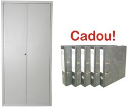  FISET METALIC CU 4 RAFTURI 900x400x1800 mm, 45 kg/polita, STAR +CADOU! ! ! (5 BIBLIORAFT MARMORAT ECONOMY 8 CM) (98115711P) Dulap arhivare