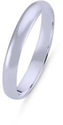BeSpecial Inel argint rodiat model verigheta 3 mm latime (ITU0315_173)