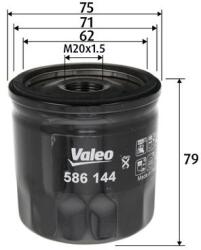 VALEO Filtru ulei VALEO 586144 (586144) - centralcar