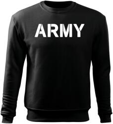 DRAGOWA Hanorac bărbati army, negru 300g/m2