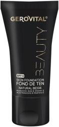 Gerovital Machiaj Ten Foundation With Hyaluronic Acid And Vitamin E Beige Fond 30 g