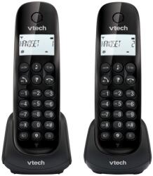 VTech Telefon fara fir VTech CS1401 2 receptoare functie blocare apeluri ECO Mod negru (CS1401)