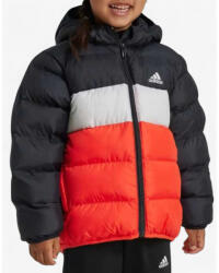 Adidas Sportswear Synthetic Down Jacket Black/Red - magazinko