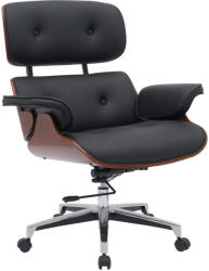 FDY Scaun Directorial Piele Ecologica Kristall Negru