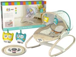 LEAN Toys Balansoar cu vibratii si melodii pentru bebe, 10008 (GM564877)