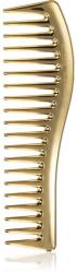 Janeke Gold Line Wavy Comb for Gel Application pieptene de păr pentru aplicarea produselor cu textură de gel 18, 5 x 5 cm 1 buc