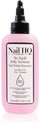 Nail HQ No Spill Jelly Acetone dizolvant pentru oja cu vitamina E 125 ml