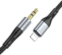 hoco. kábel AUX Jack 3, 5 mm to Lightning UPA22 1 m fekete - smartdiszkont