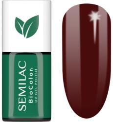 Semilac UV Hybrid BioColor gél körömlakk UV / LED-es lámpákhoz árnyalat 726 Dark Coral 7 ml