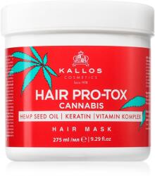 Kallos Hair Pro-Tox Cannabis masca de par regeneratoare cu ulei de canepa 275 ml