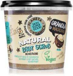 Organic Shop Skin Super Good Granola & Macadamia tápláló testpeeling 360 ml