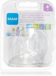 MAM Baby Bottles Extra Soft Cup Spout capac de rezervă cu băutor 4m+ 2 buc - notino