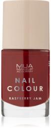 MUA Make Up Academy Nail Colour körömlakk árnyalat Raspberry Jam 10 ml