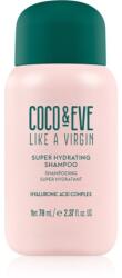 Coco & Eve Like A Virgin Super Hydrating Shampoo sampon hidratant pentru un par stralucitor si catifelat 70 ml
