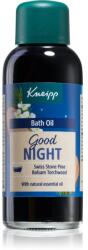Kneipp Good Night ulei de baie calmant Swiss Stone Pine & Balsam Torchwood 100 ml