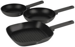 Berlinger Haus 3 részes serpenyőkészlet titánbevonattal, ANTHRACITE