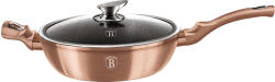 Berlinger Haus Mély serpenyő márvány bevonattal és fedővel 28cm METALLIC LINE ROSE GOLD EDITION