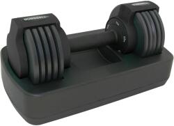 4BODY Állítható Egykezes súlyzószett, automata állítási lehetőség, 3.5 - 11 kg, Fekete (4B-DA11-BK)