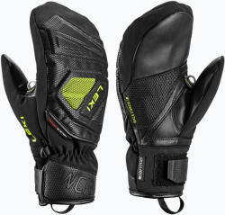LEKI Gyerek síkesztyű LEKI WCR C-Tech 3D Junior Mitt black/ice lemon